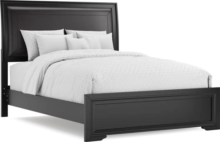 3 pc queen upholstered bed