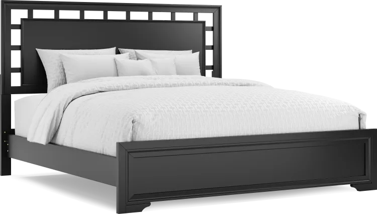 3 pc king lattice bed