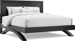 3 pc king panel arch bed