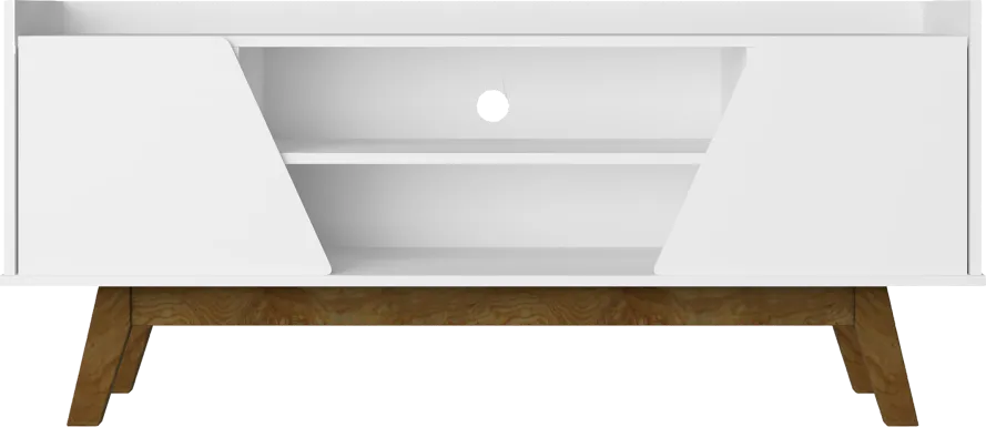 Caughey I White 53.5 in. Console