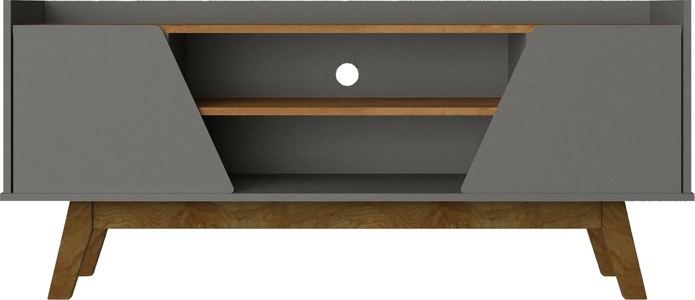 Caughey I Gray 53.5 in. Console - Thumbnail - Image 1