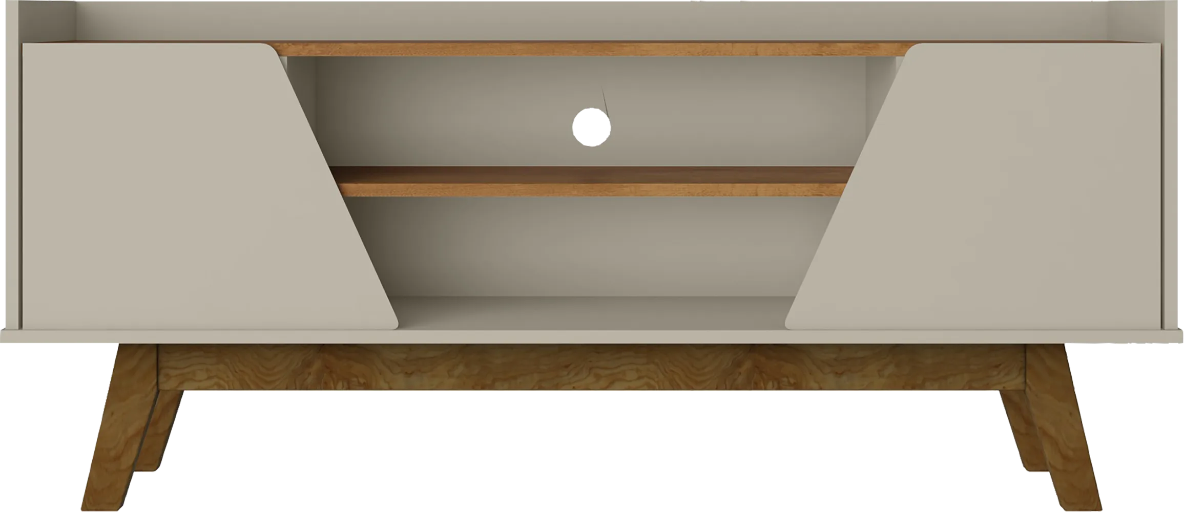 Caughey I Off-White 53.5 in. Console