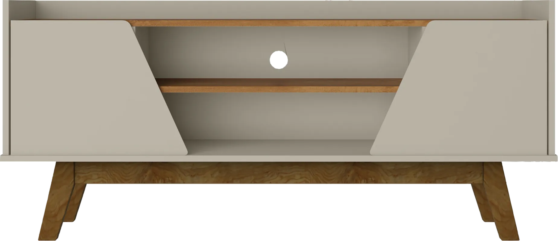 Caughey I Off-White 53.5 in. Console