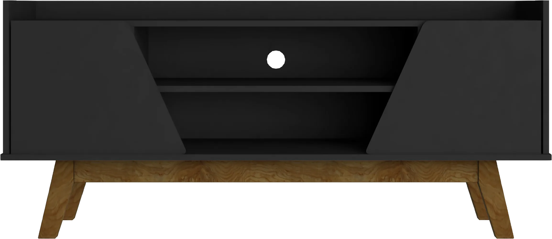 Caughey I Black 53.5 in. Console - Thumbnail - Image 1