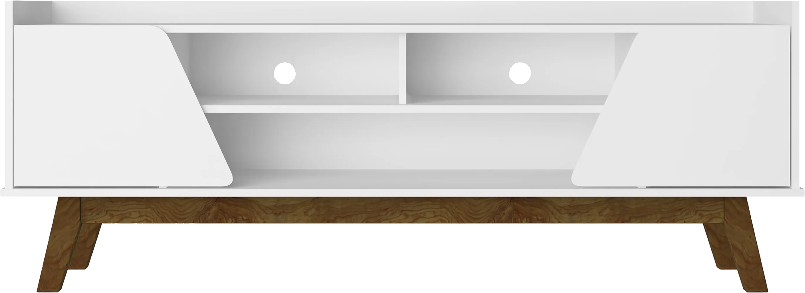 Caughey II White 63 in. Console - Thumbnail - Image 1