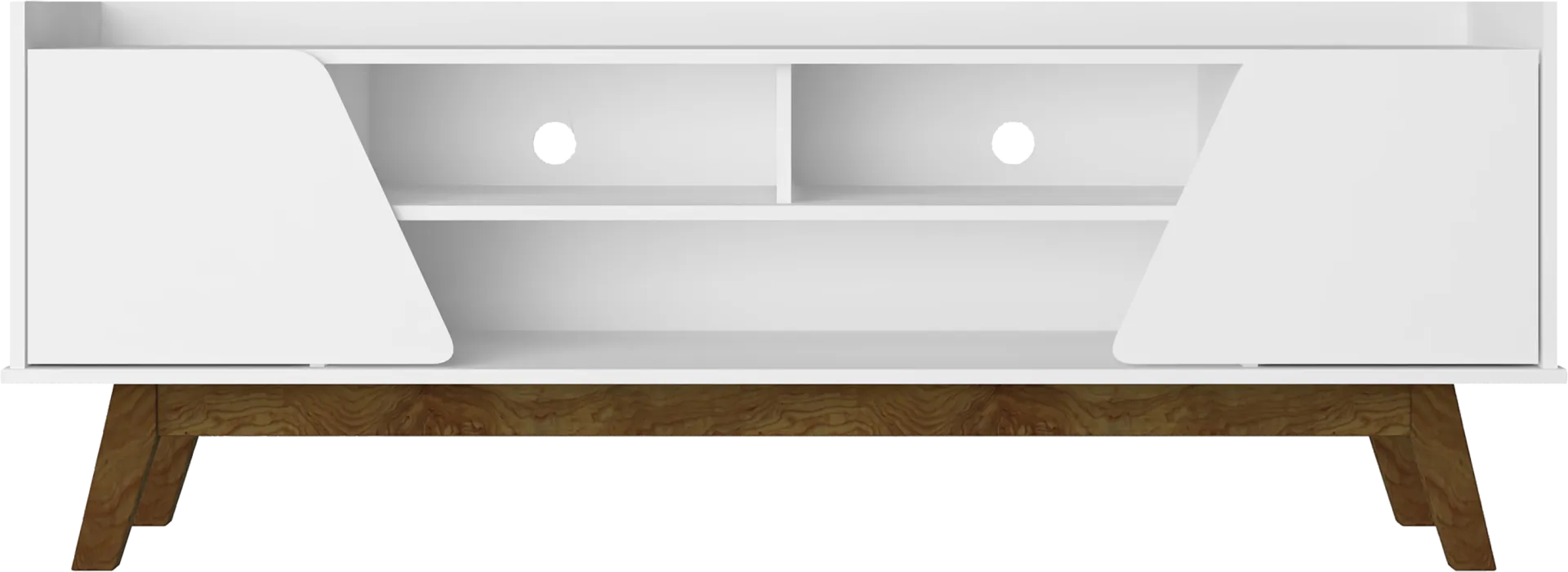 Caughey II White 63 in. Console - Image 1