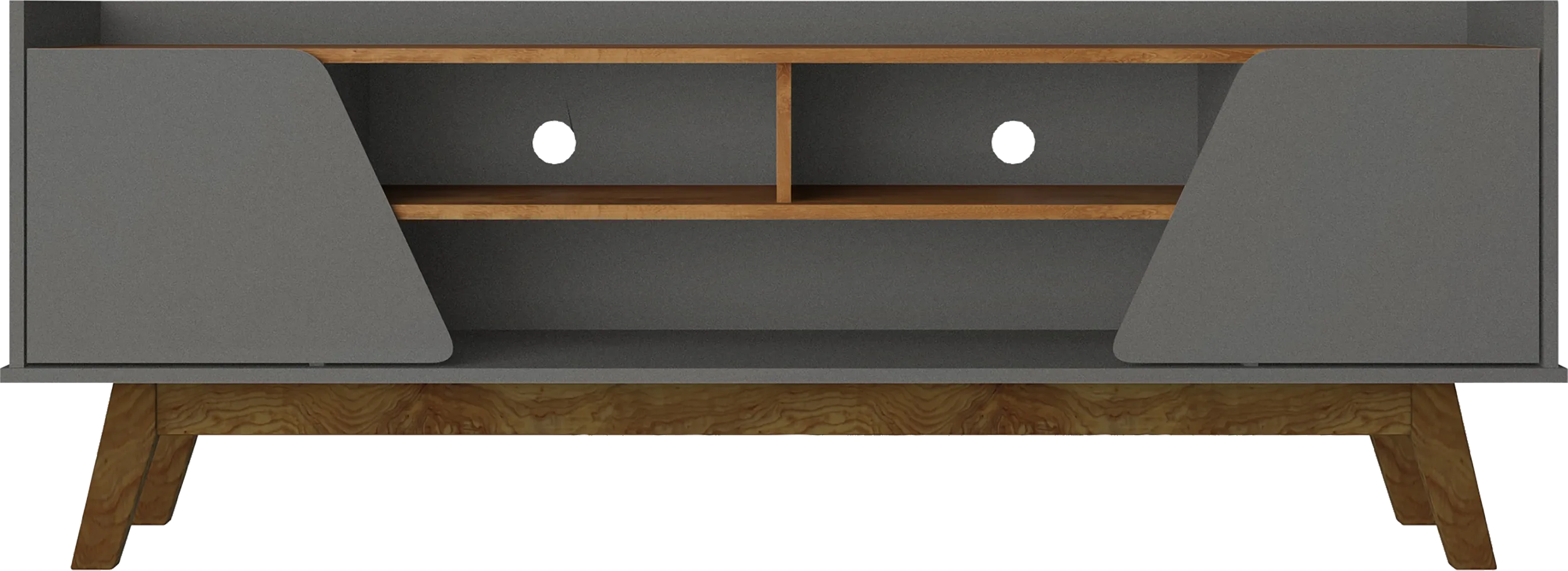 Caughey II Gray 63 in. Console - Thumbnail - Image 1