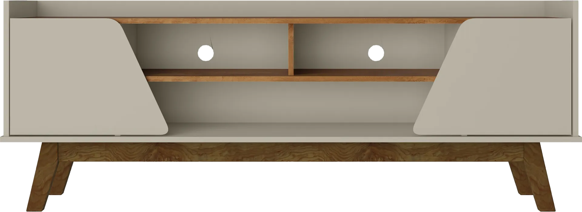 Caughey II Off-White 63 in. Console