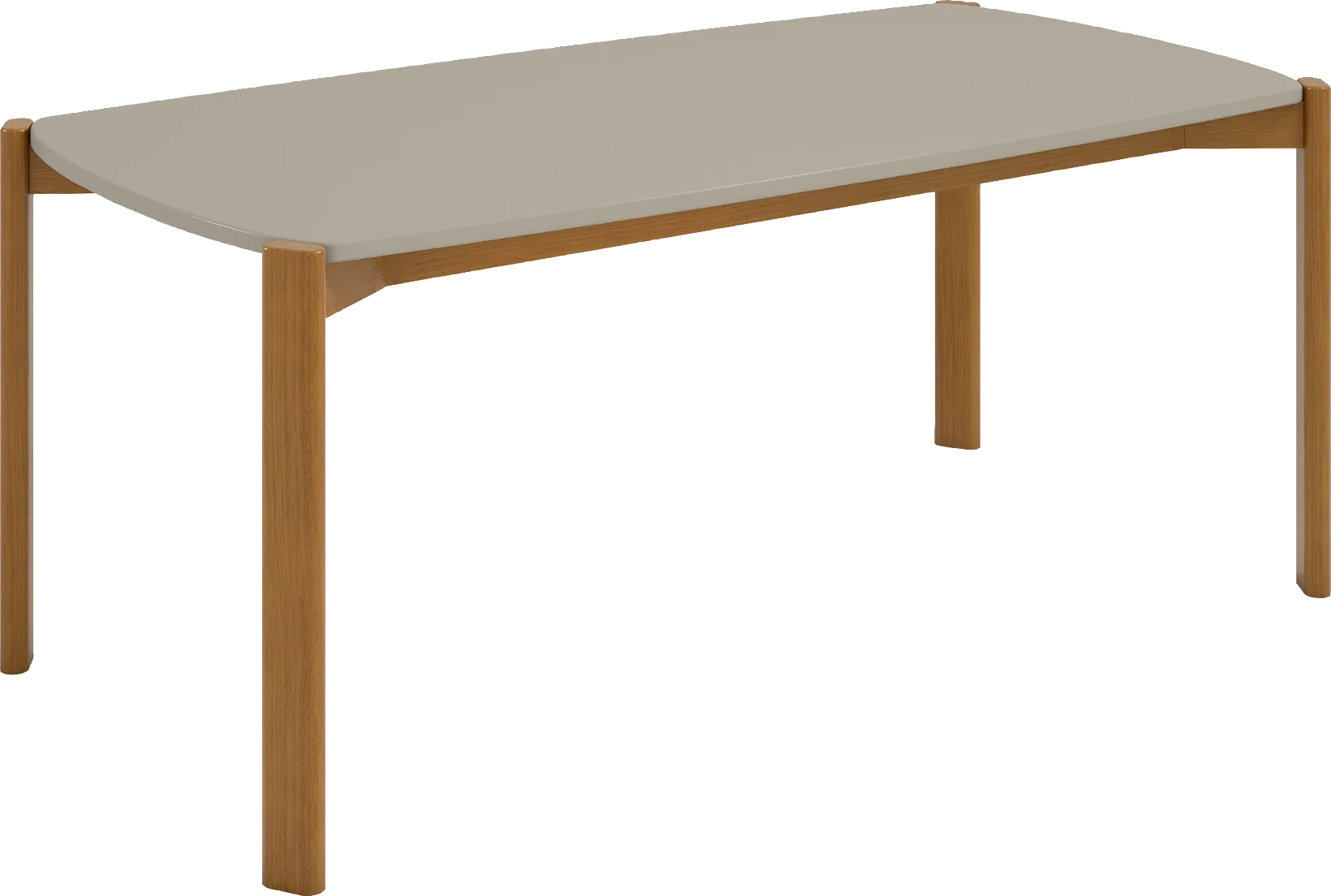 Demerest V Off-White Dining Table - Image 1