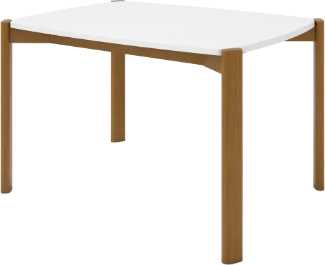 Demerest IV White Dining Table