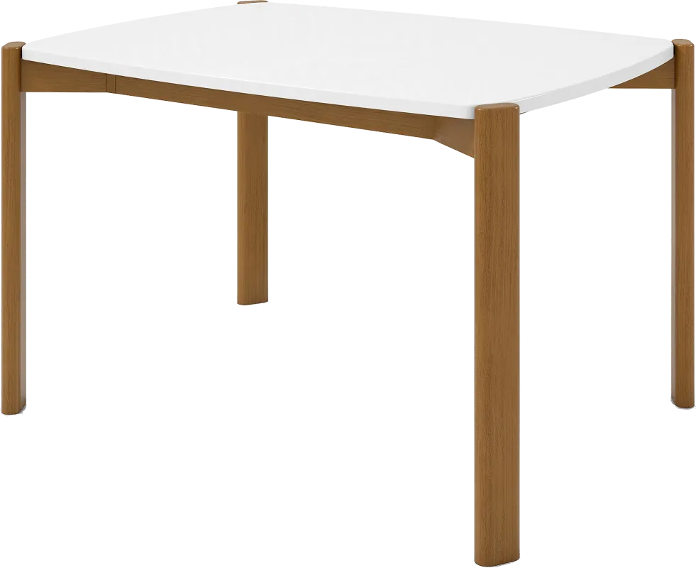 Demerest IV White Dining Table