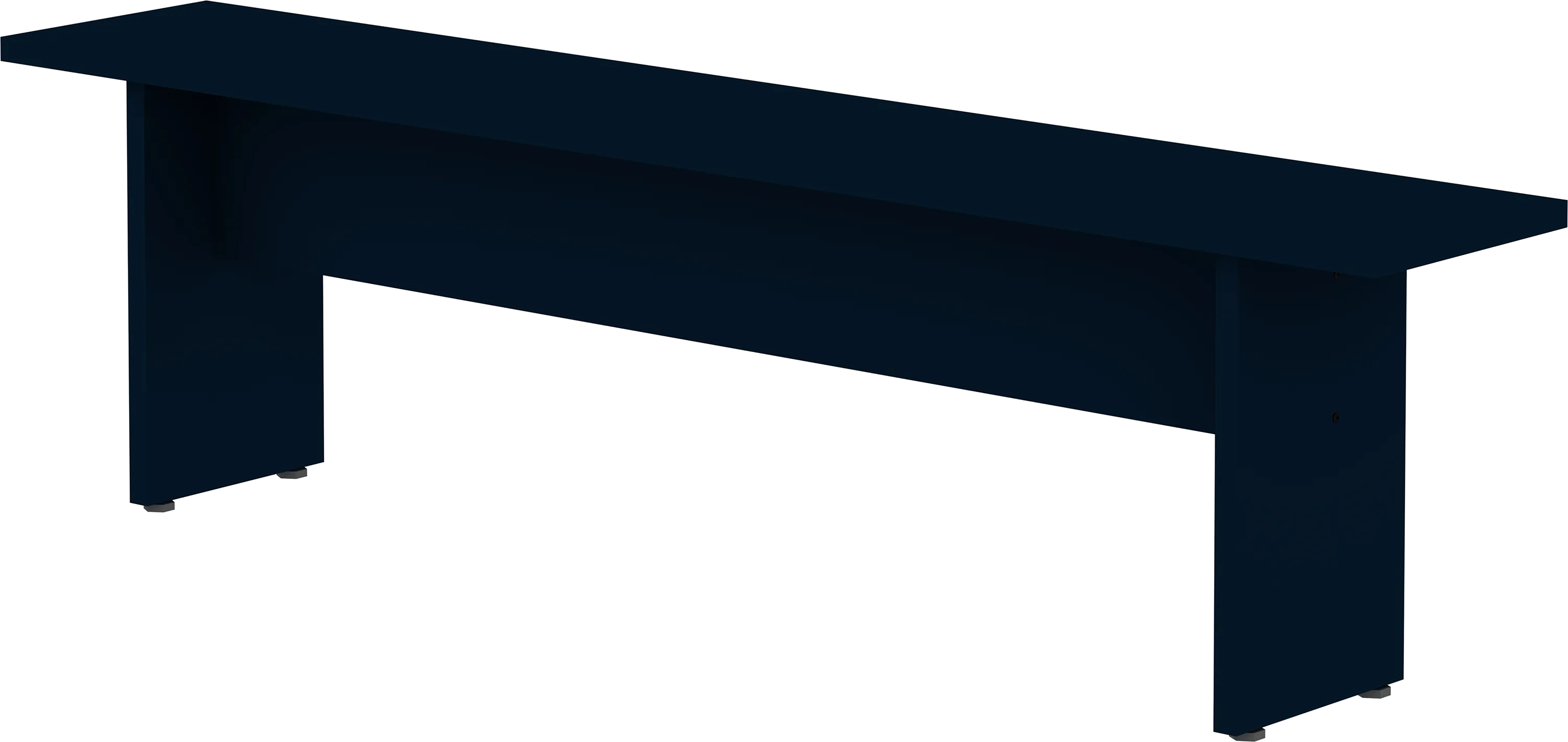 Mokema Blue Dining Bench