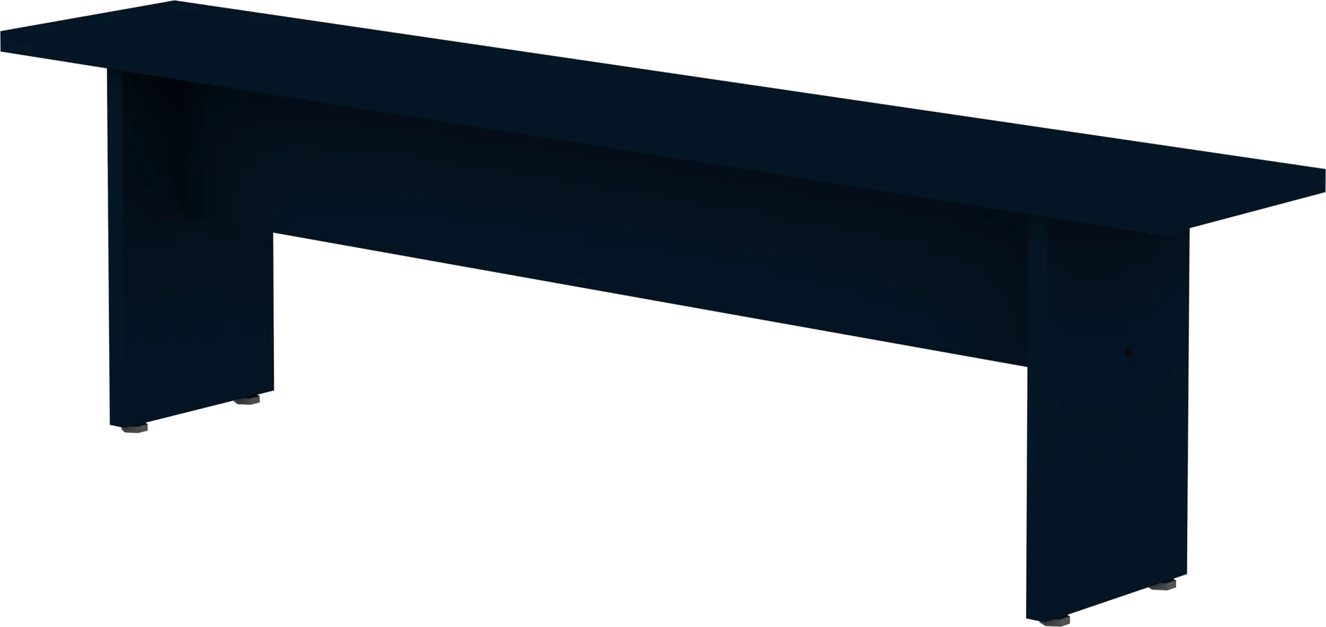 Mokema Blue Dining Bench - Image 1