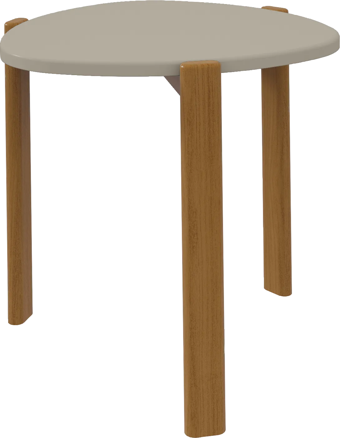 Demerest VII Off-White End Table - Thumbnail - Image 1