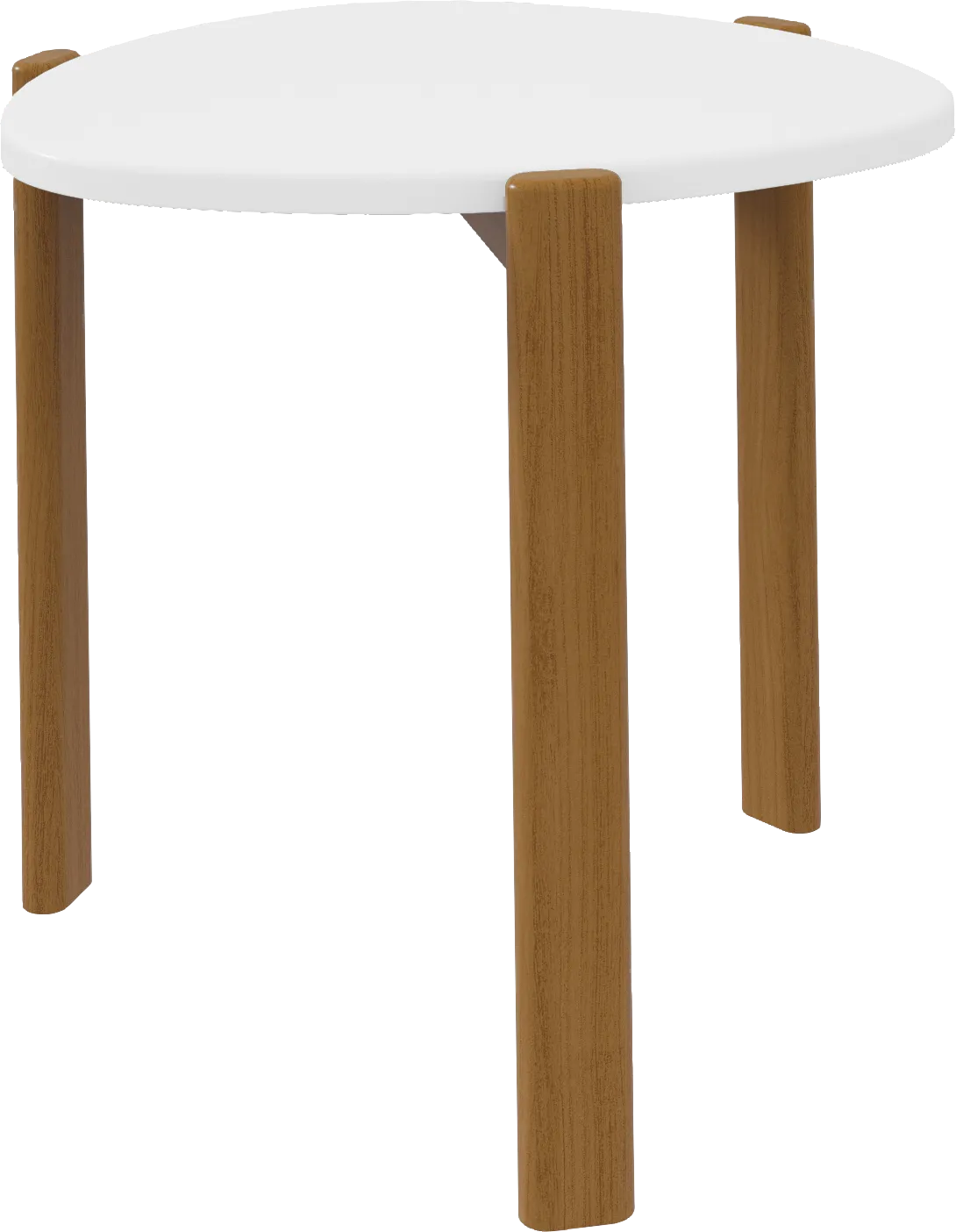 Demerest VII White End Table - Thumbnail - Image 1