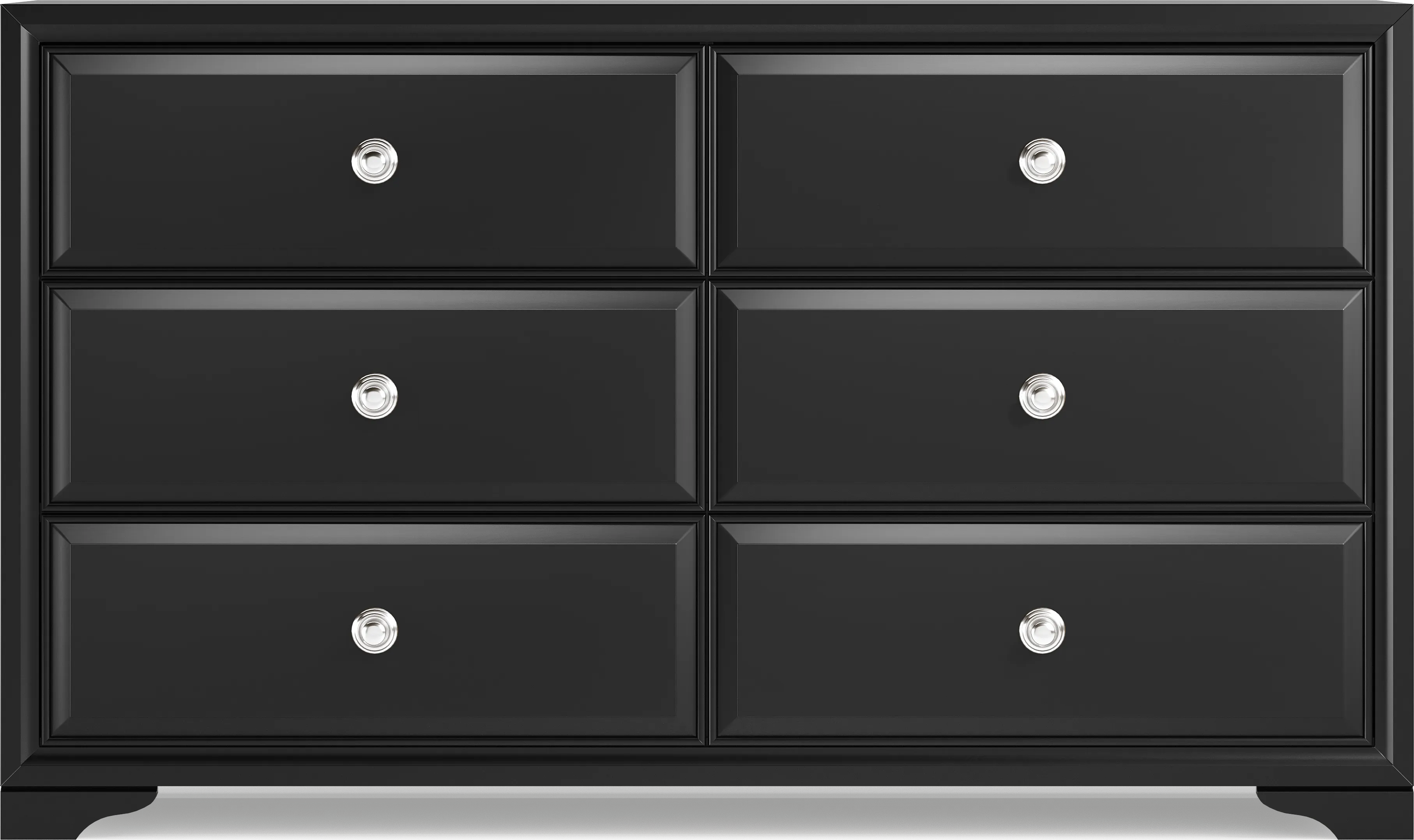 Belcourt Black 8 Pc Queen Panel Arch Bedroom - Thumbnail - Image 4