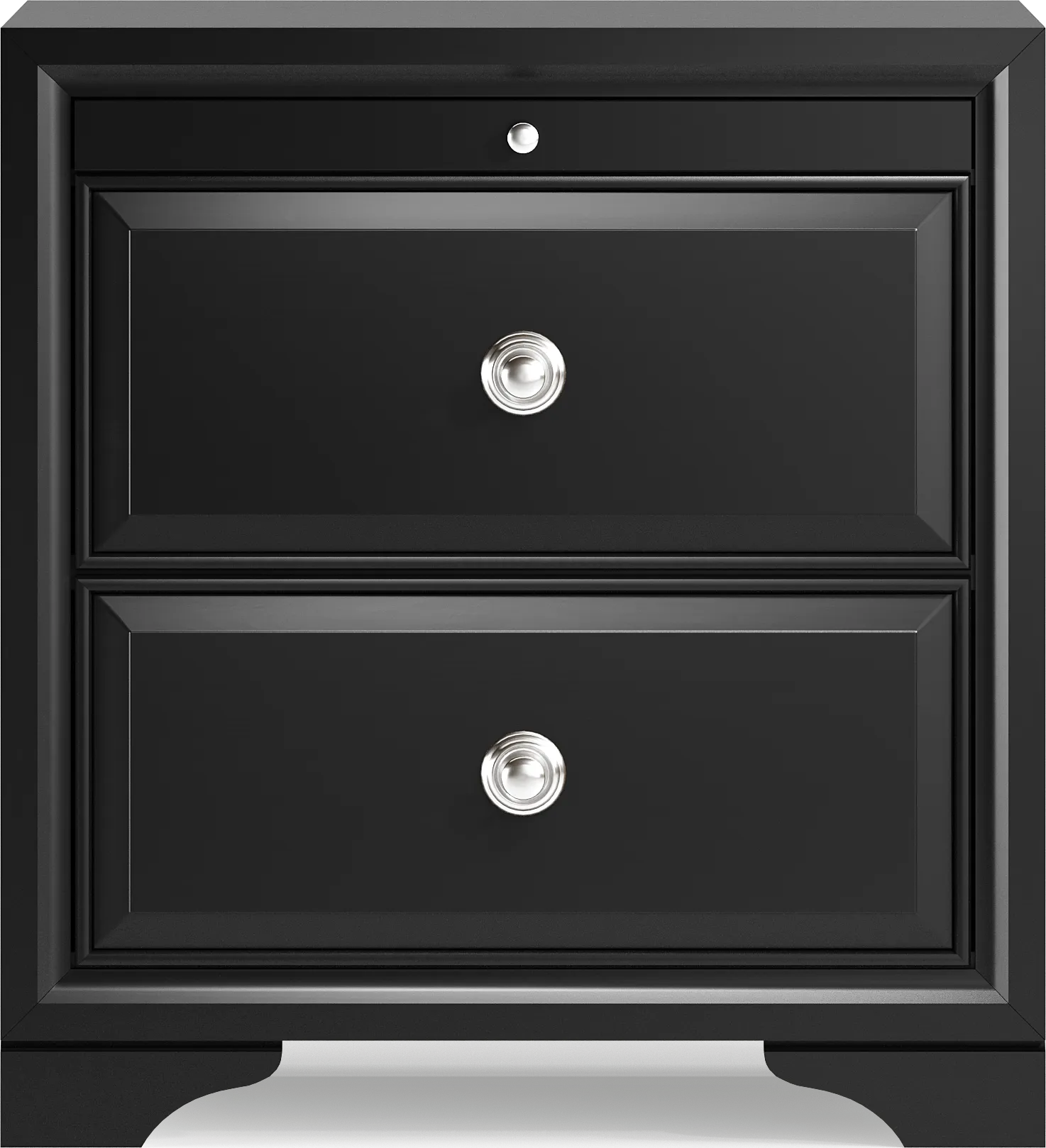 Belcourt Black 5 Pc King Upholstered Sleigh Arch Bedroom - Image 10