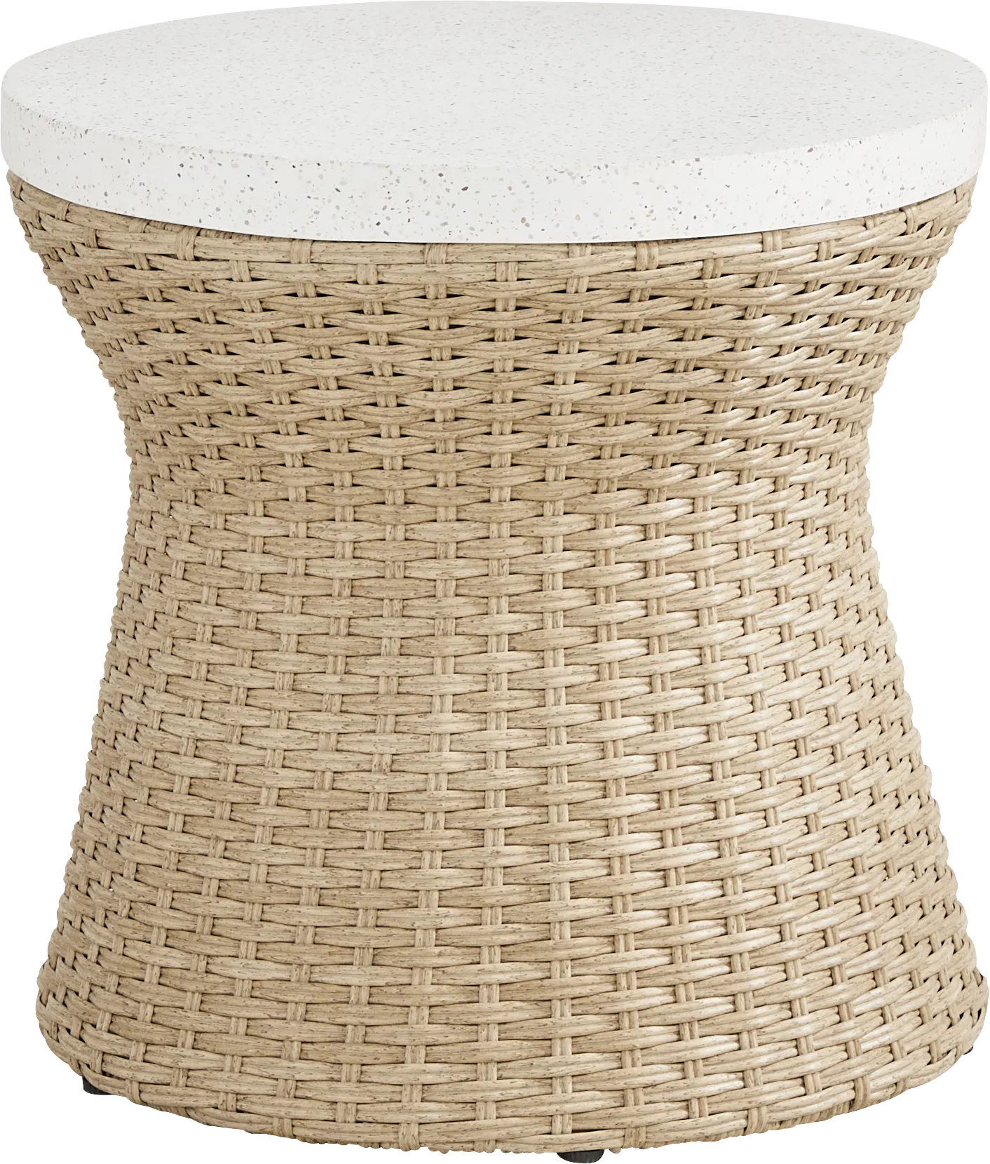 Ria Natural Outdoor End Table - Thumbnail - Image 1