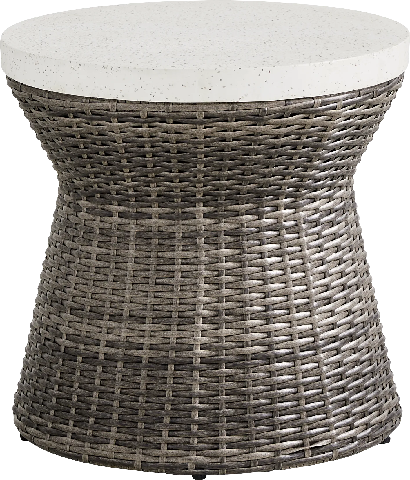 Ria Driftwood Outdoor End Table - Image 1