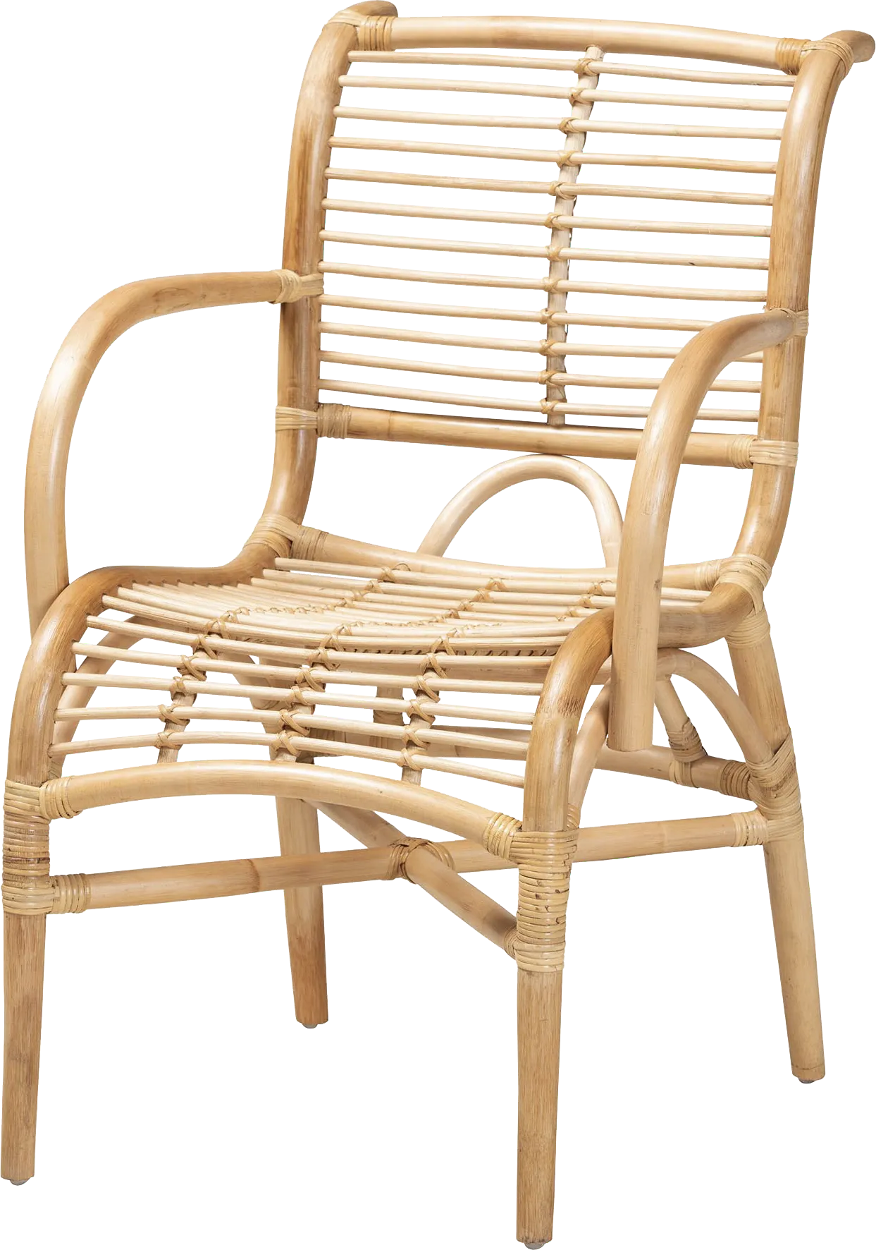 Gerlaugh Natural Arm Chair - Image 1