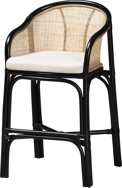 Branchaud Black Counter Stool