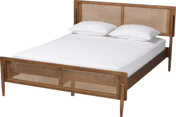 Liahona Brown King Platform Bed