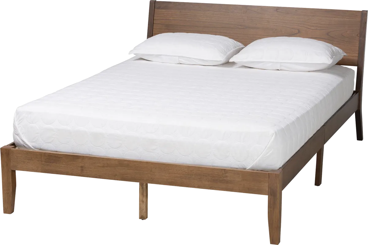 Lattasburg Brown King Platform Bed