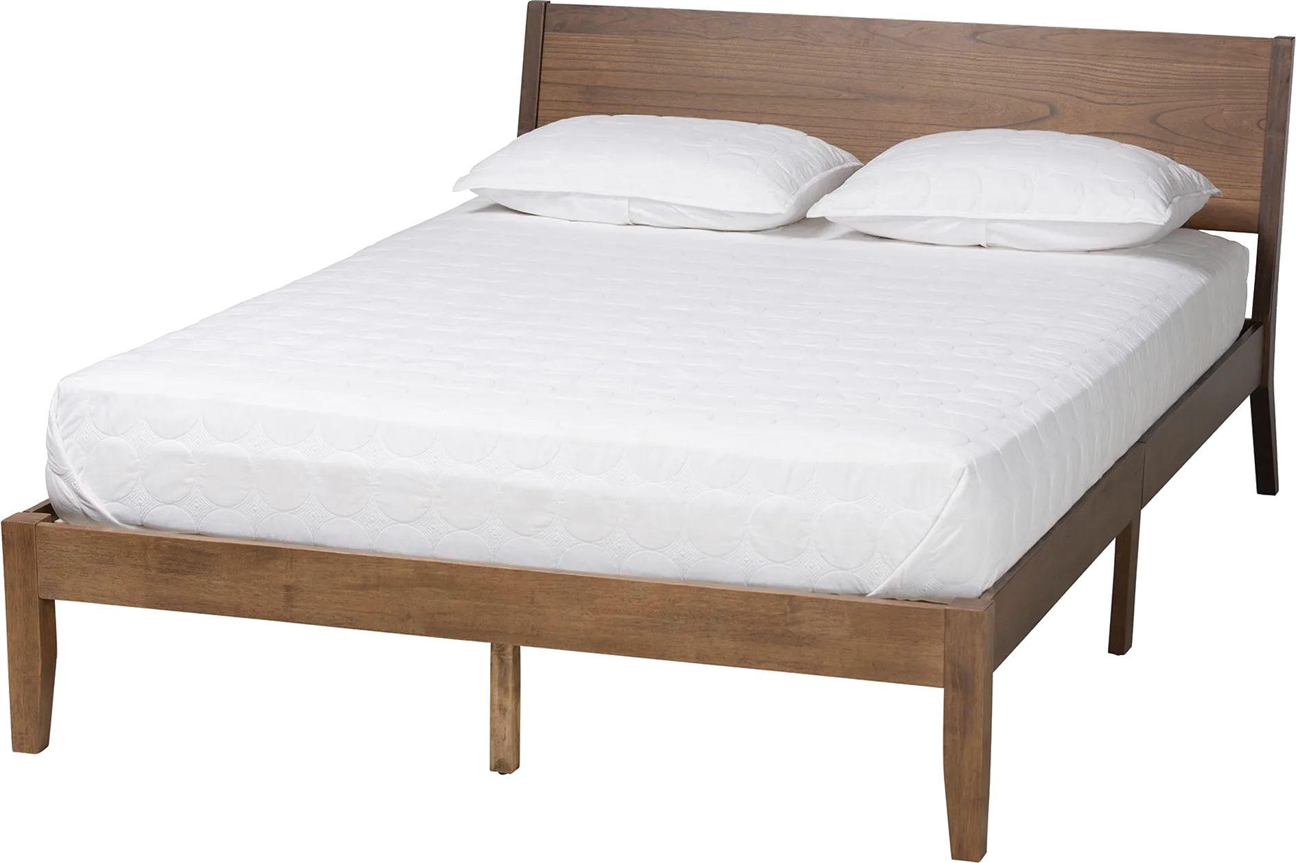 Lattasburg Brown King Platform Bed - Image 1