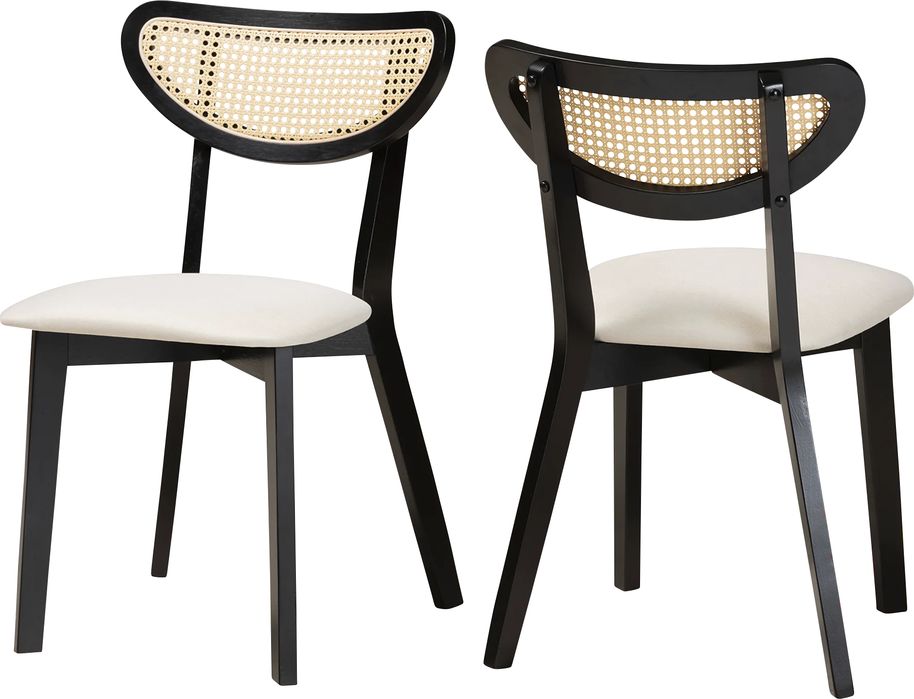 Hartzler Black Side Chair, Set of 2 - Image 1