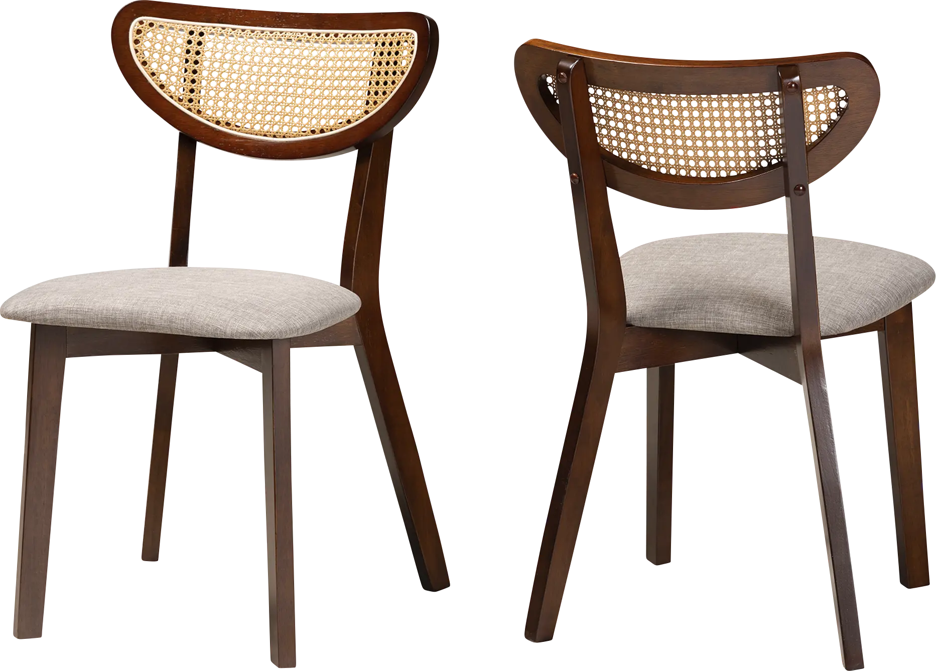 Hartzler Walnut Brown Side Chair, Set of 2
