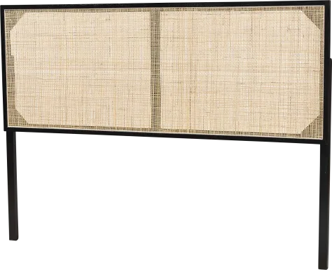 Aberth Black Queen Headboard