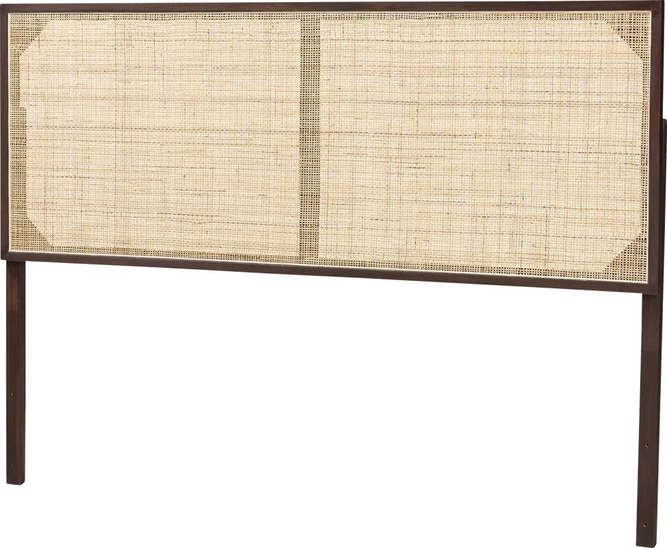 Aberth Dark Brown Queen Headboard