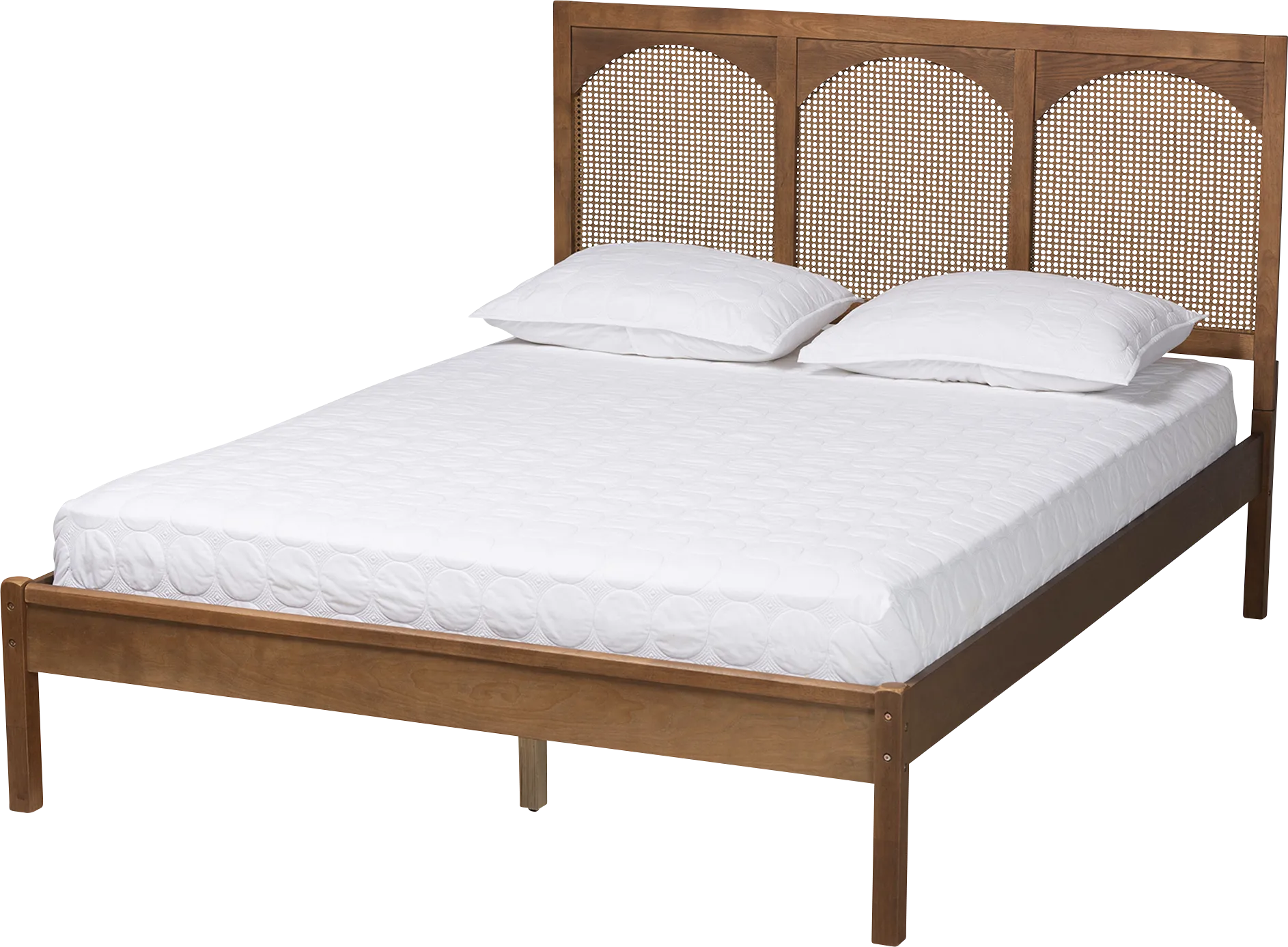 Bethwayne Brown Queen Platform Bed - Thumbnail - Image 1
