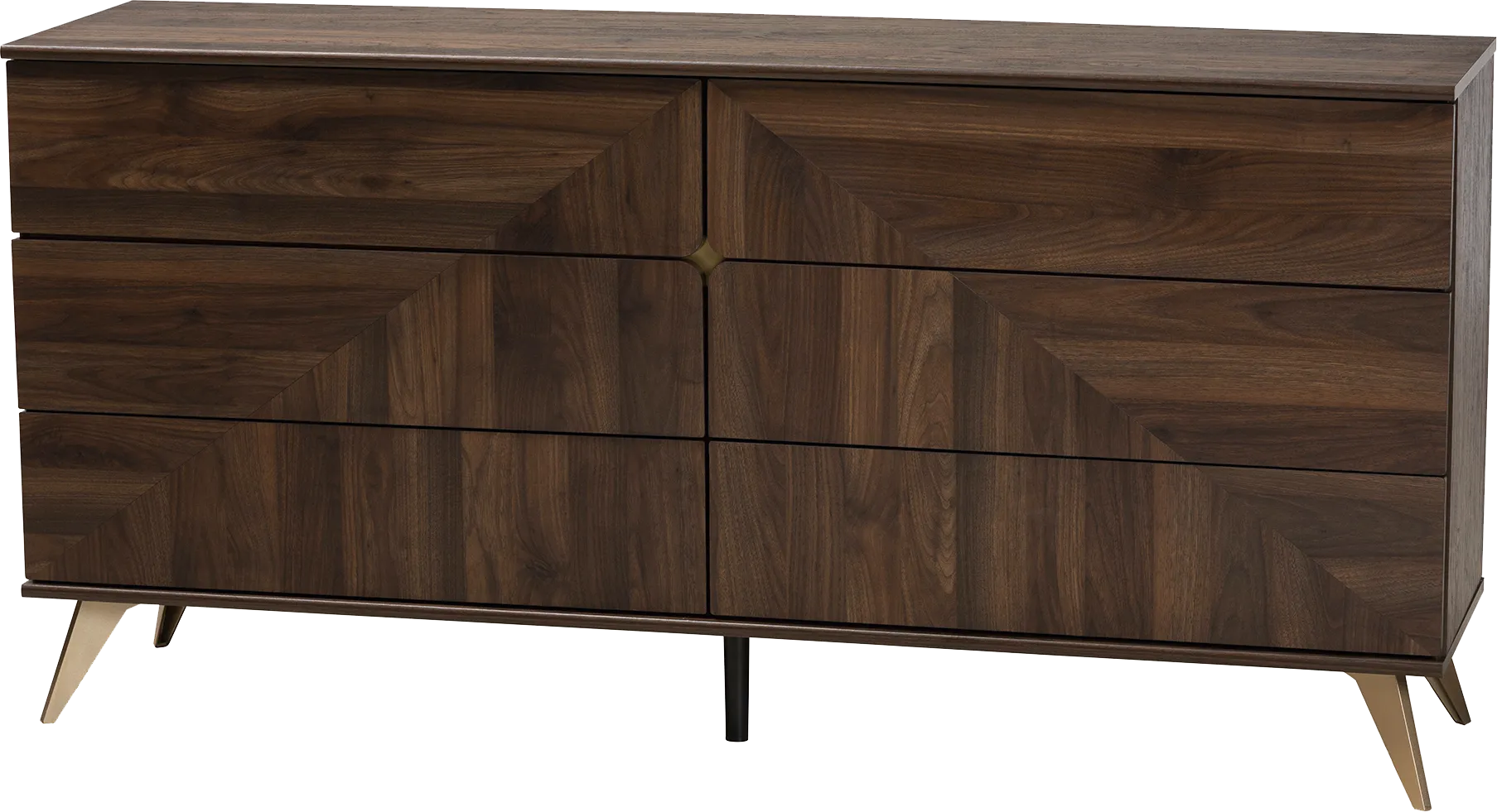 Riedesel Brown Dresser - Image 1