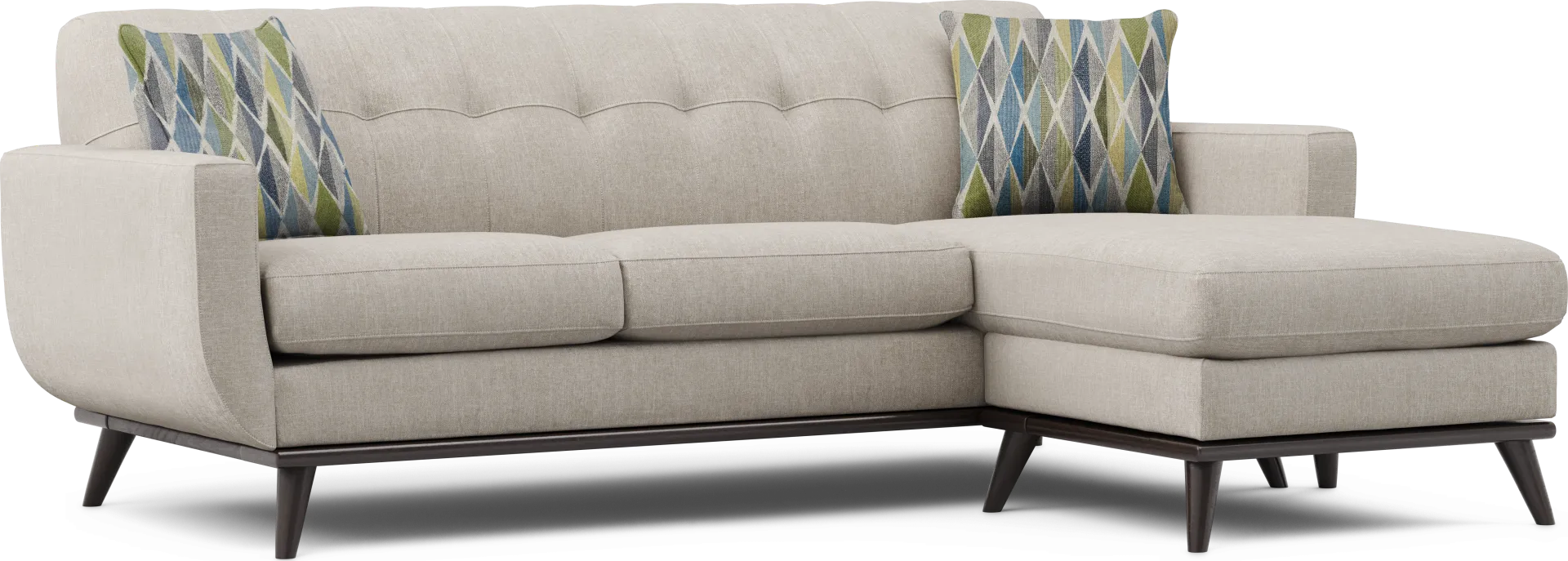 East Side Mushroom 6 Pc Sectional Living Room - Image 2