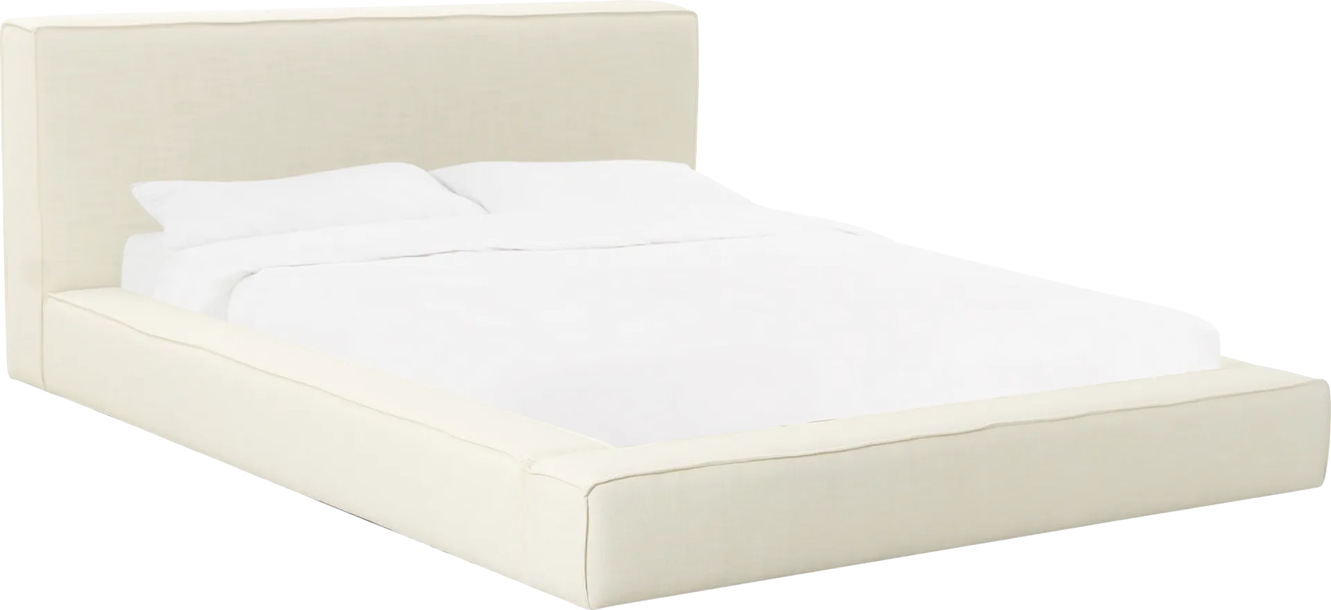 Tumelty Cream Queen Bed - Image 1
