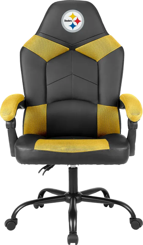 Big Team Pittsburg Steelers Yellow Office Chair