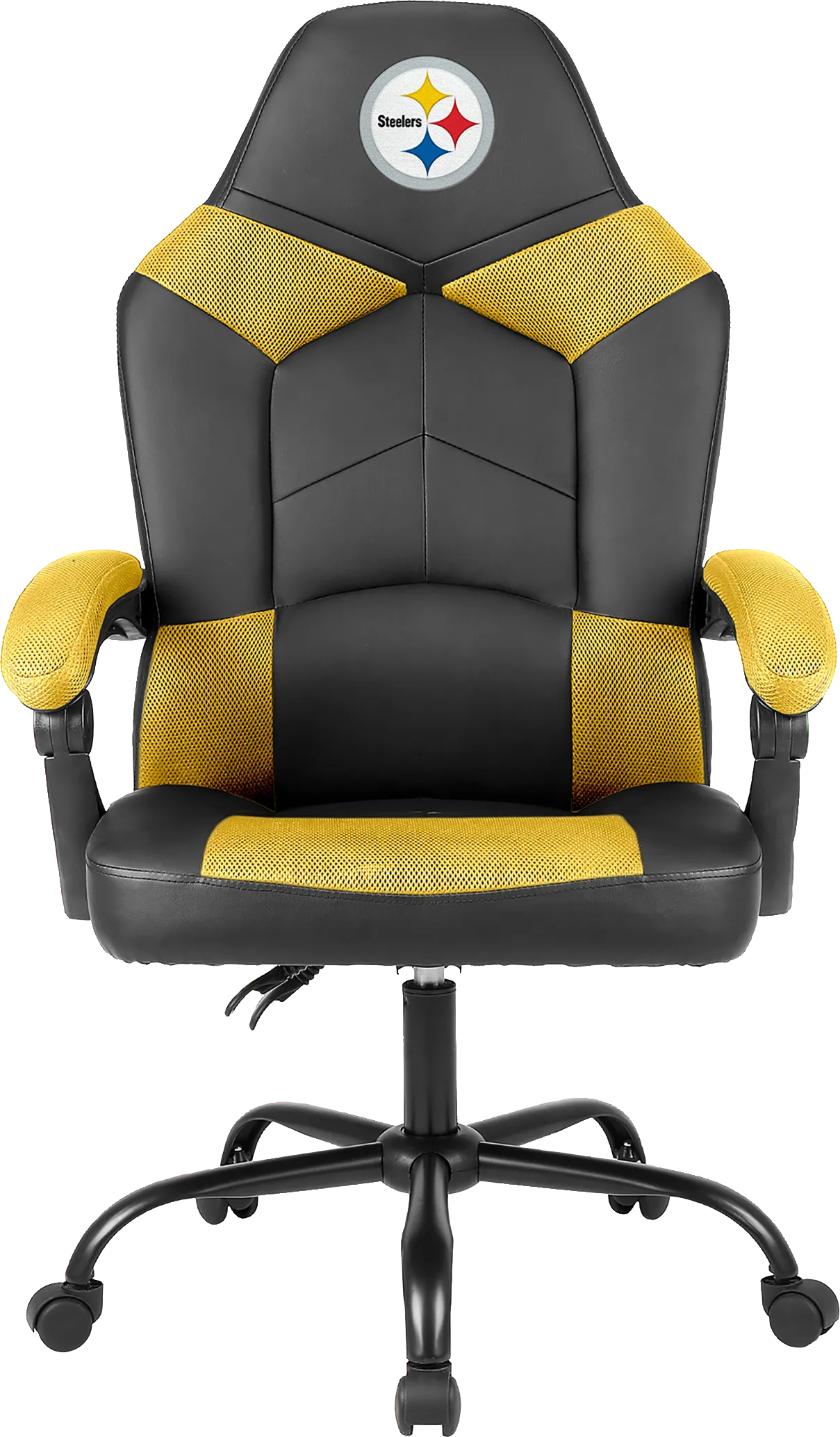 Big Team Pittsburg Steelers Yellow Office Chair - Image 1