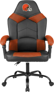 Big Team Cleveland Browns Orange Office Chair