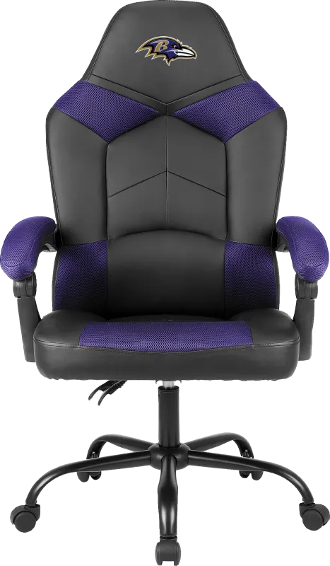 Big Team Baltimore Ravens Navy Office Chair