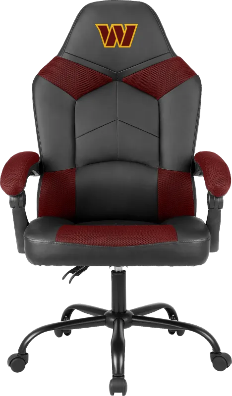 Big Team Washington Commanders Burgundy Office Chair