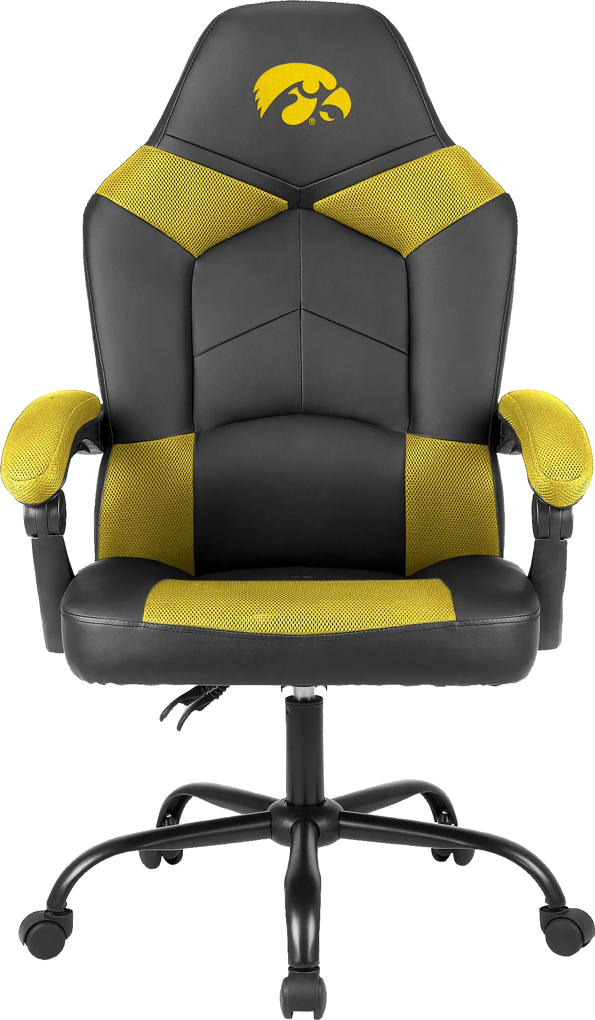 Big Team University of Iowa Yellow Office Chair - Image 1
