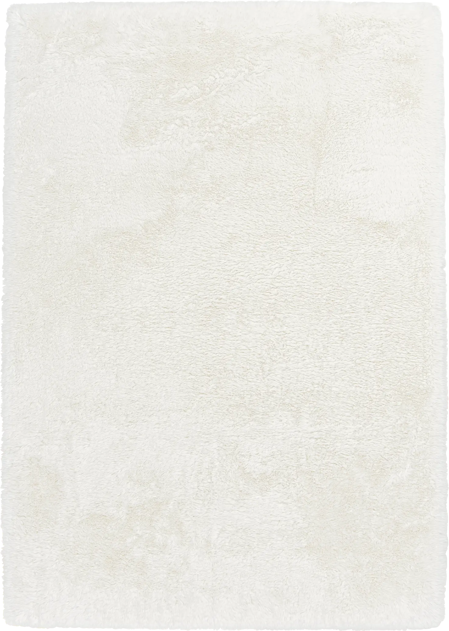 Faux Rabbit Minky Ivory 7'6 x 9'6 Rug