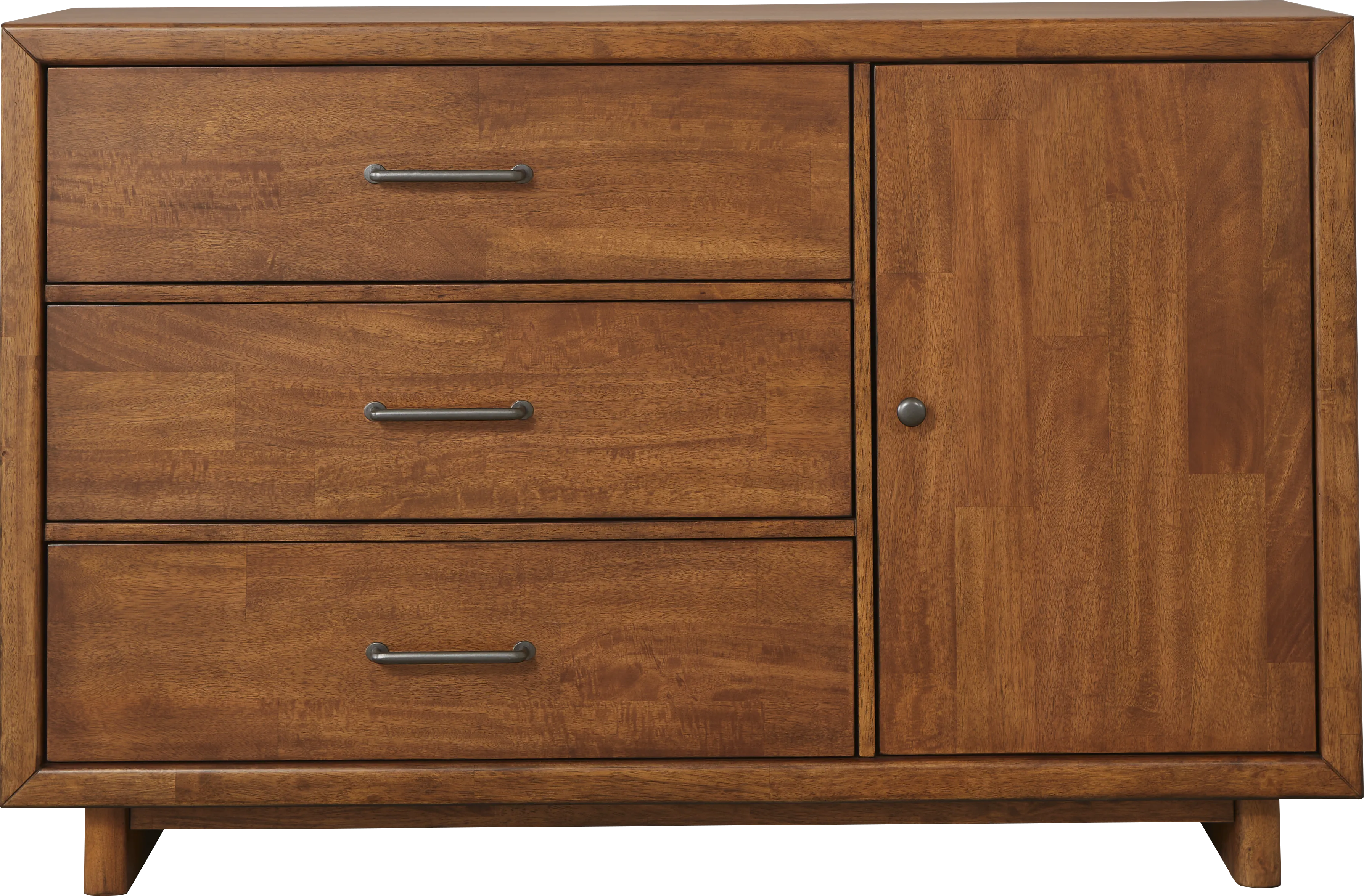 Surrey Ellis Brown 6 Pc Dining Room with Upholstered Chairs - Thumbnail - Image 2