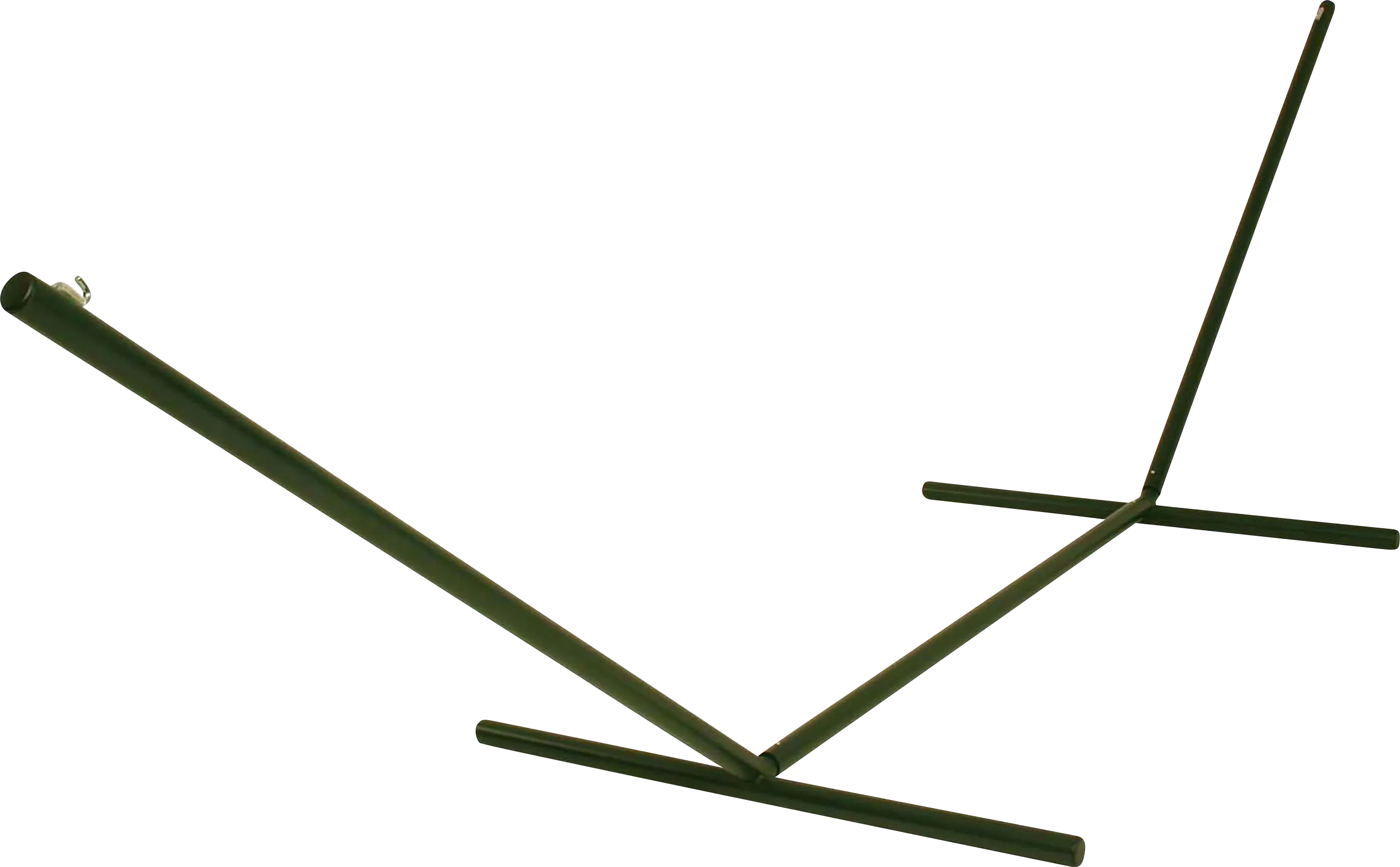 Outdoor Aegaeon Green Metal Hammock Stand - Thumbnail - Image 1