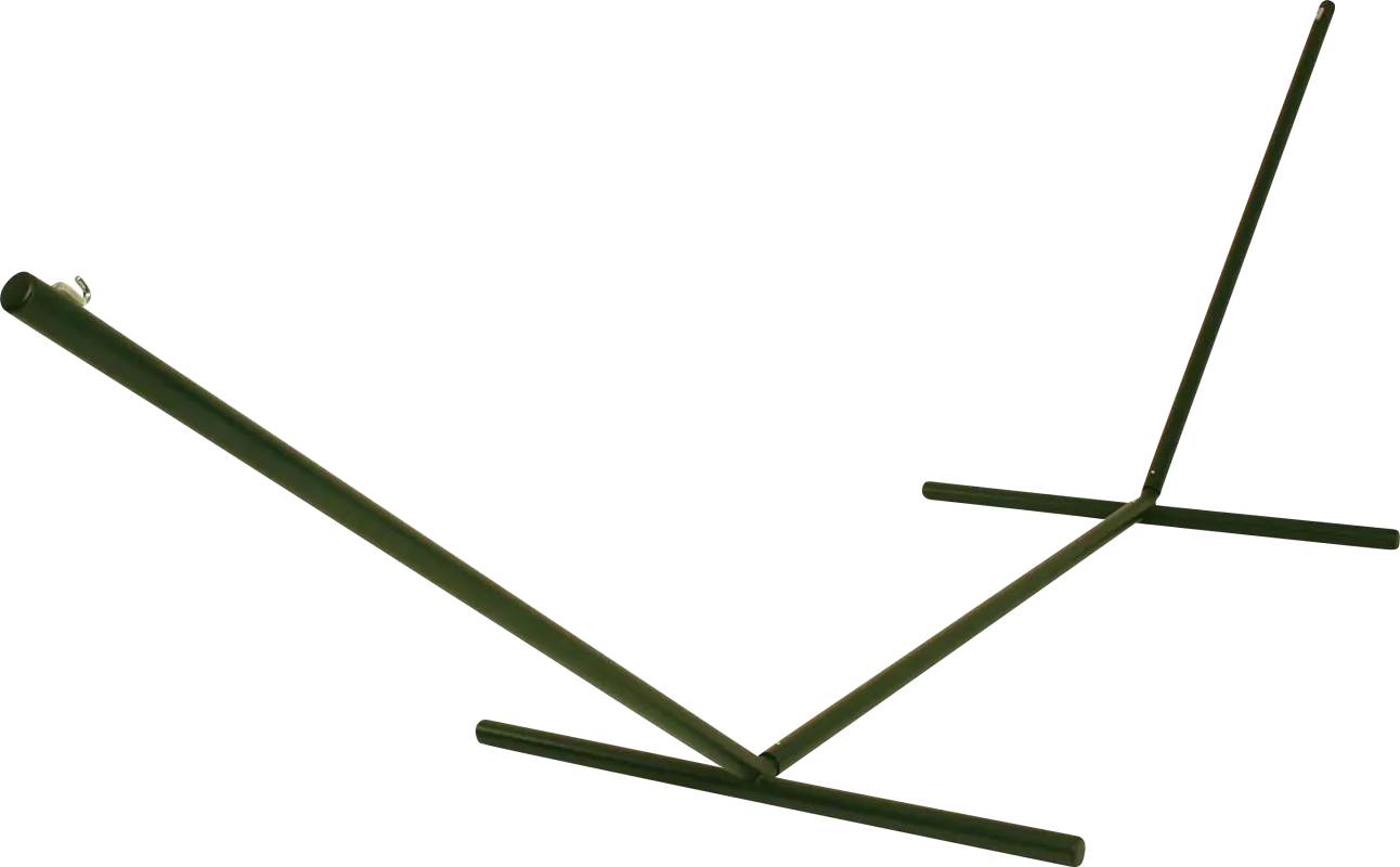 Outdoor Aegaeon Green Metal Hammock Stand
