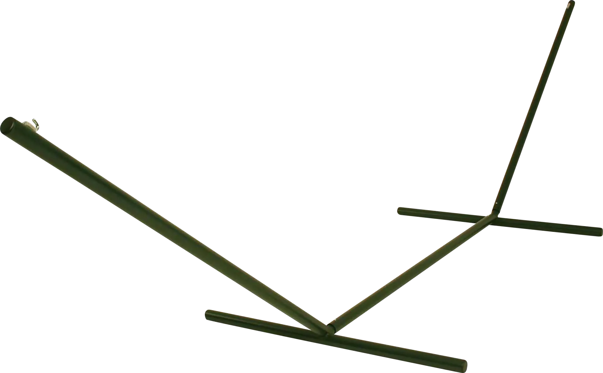 Outdoor Aegaeon Green Metal Hammock Stand - Image 1