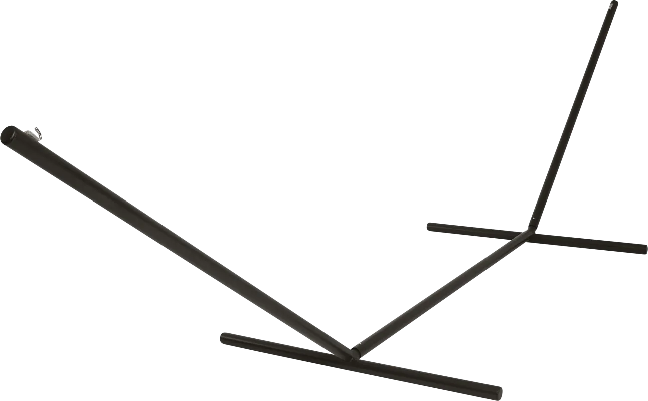 Outdoor Aegaeon Black Metal Hammock Stand