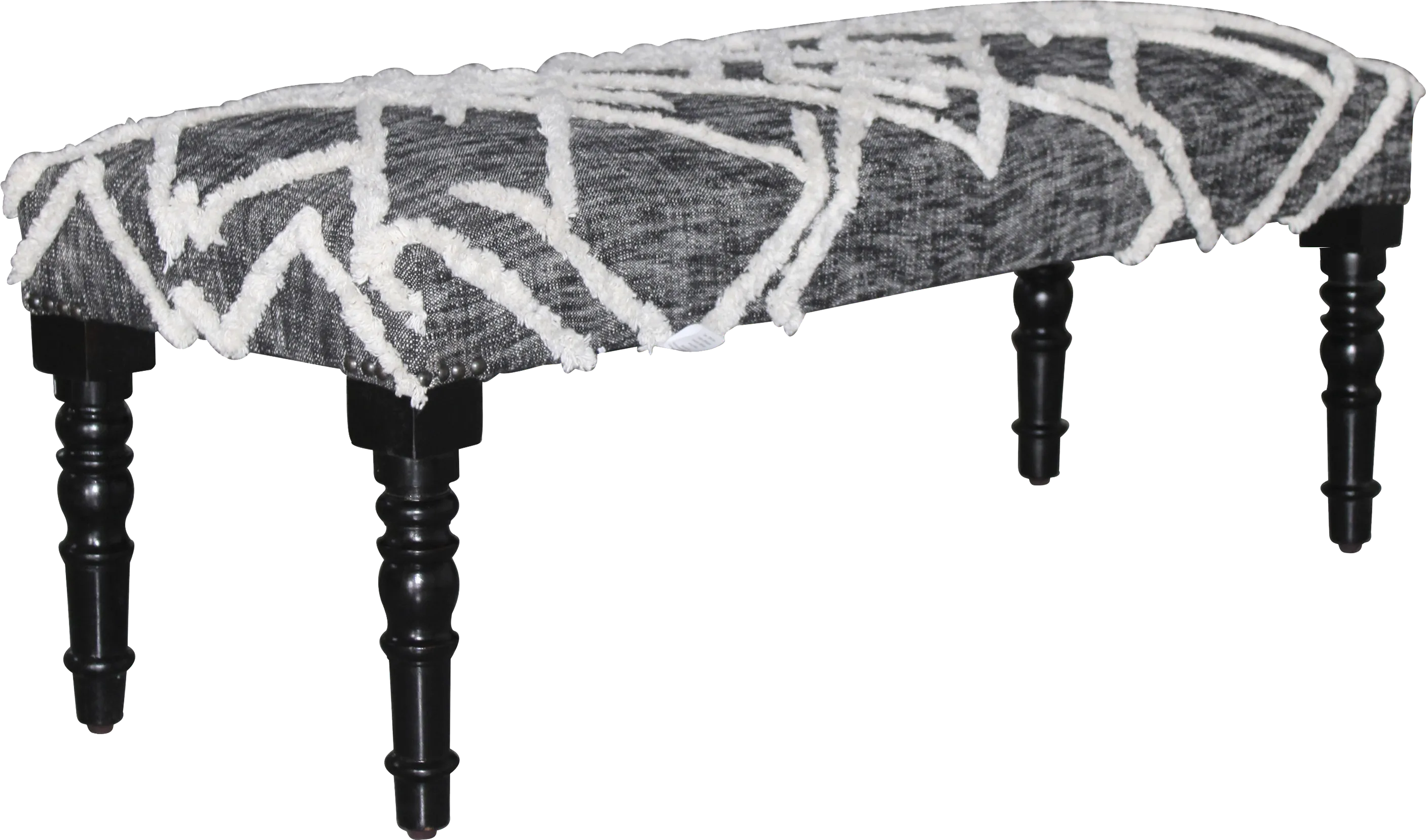 Zindan Black/Gray Bench - Thumbnail - Image 1