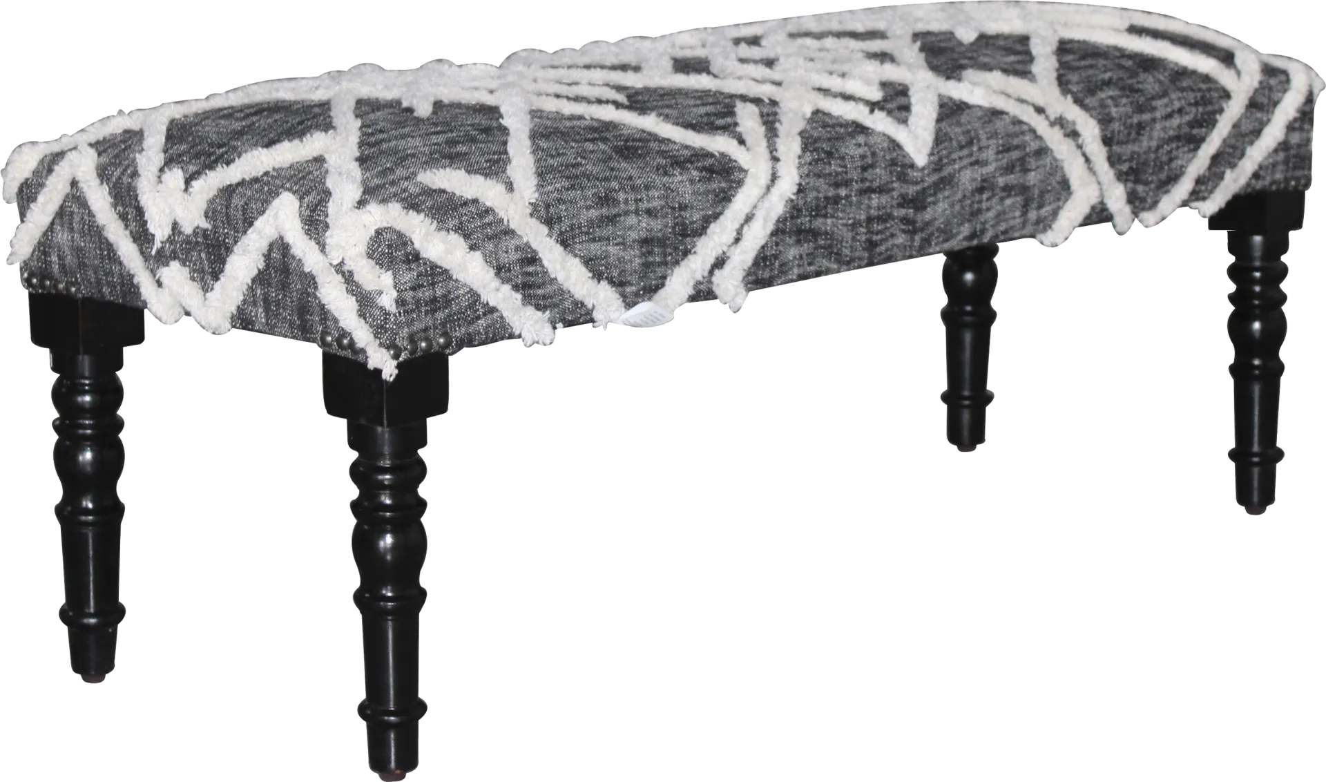 Zindan Black/Gray Bench - Image 1